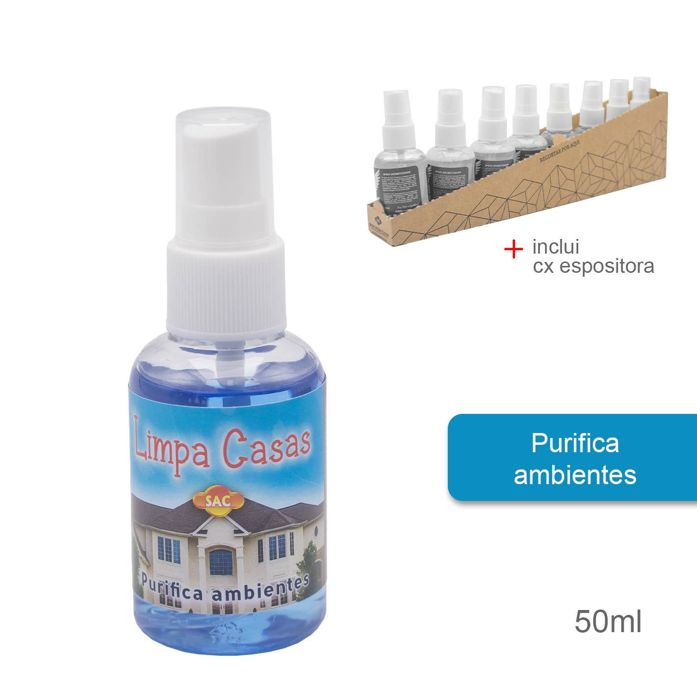 SAC Spray Huisreiniger 50ml – Energetische Huisreiniging & Negatieve Energie Verdrijven