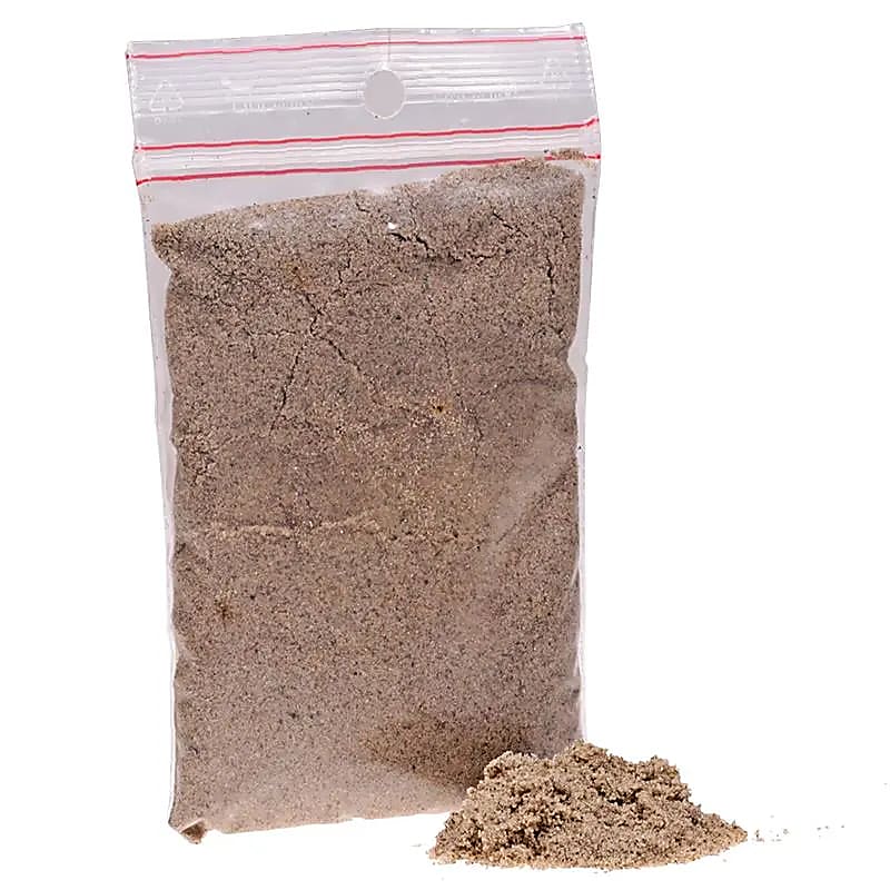 Silver Sand for Incense Burner | Bag 12x8 cm | Amstercharmed