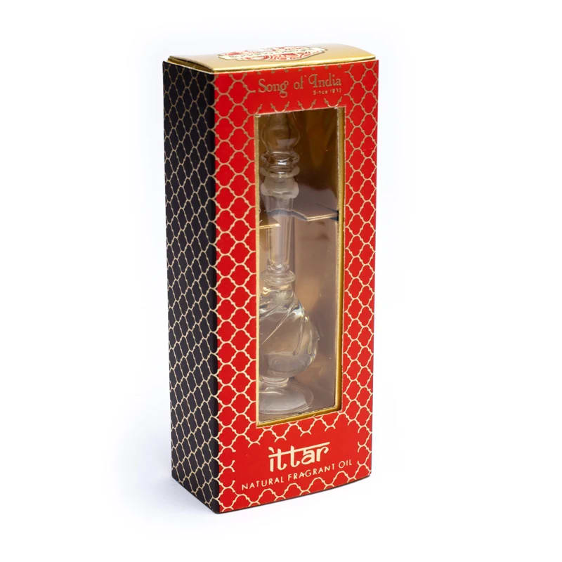 Buddha Delight Fragrance Oil – Handblown Glass Bottle | Song of India