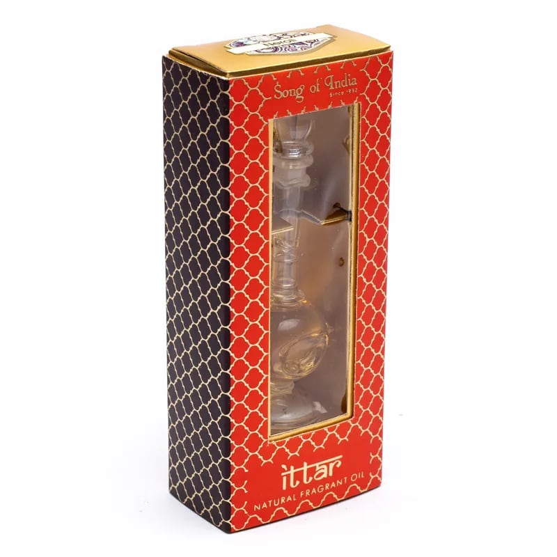 Rose Perfume Oil – Handblown Glass Bottle | Song of India