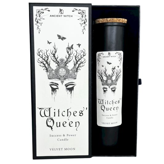 Ancient Witch Cleansing Candle | Queen of Witches — Power & Unwavering Self-Confidence