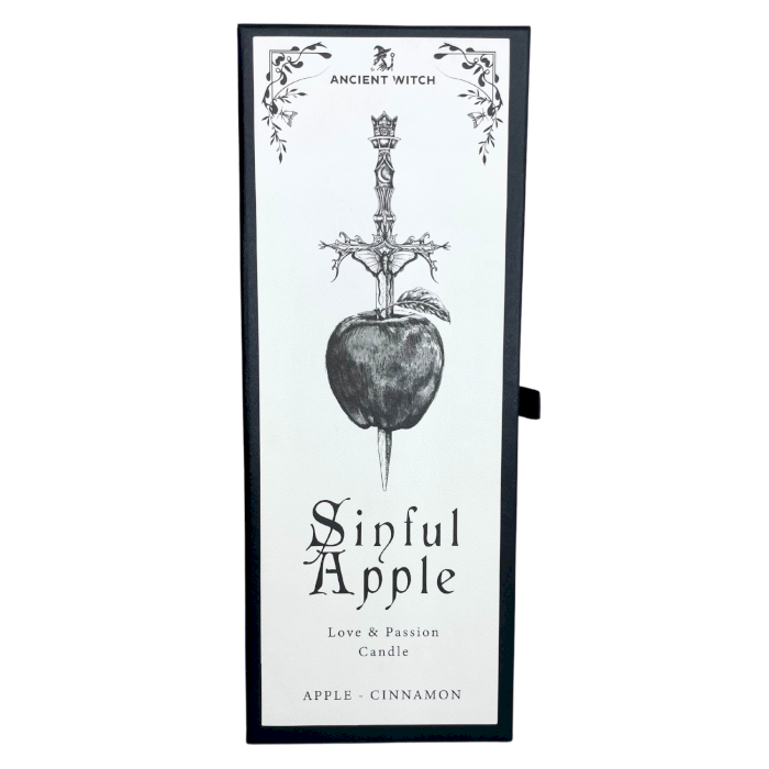 Ancient Witch Cleansing Candle | Sinful Apple — Awaken Passion & Forbidden Love