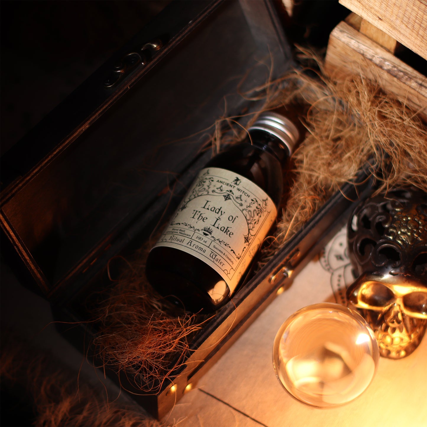 Ancient Witch Lady of the Lake – Ritual Water for Success & Creativity