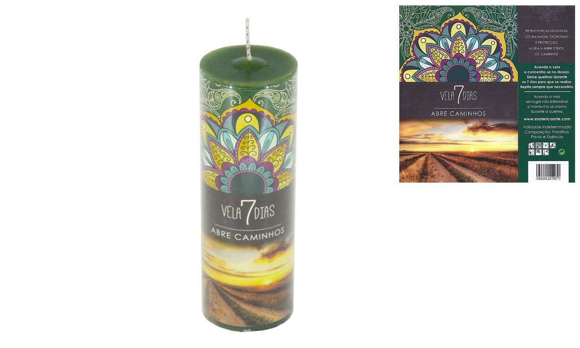 7 Days Open Roads candle