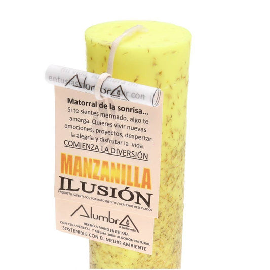 Handmade Chamomile Candle — Joy, Zest for Life & New Illusions