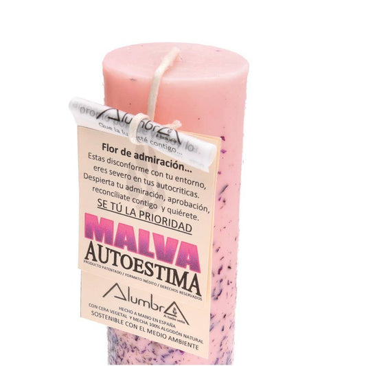 Handmade Malva Candle — Self-love, Self-worth & Self-confidence