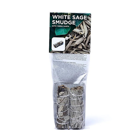 Weißer Salbei Smudge mit Yerba Santa | 2er Set (S) | Amstercharmed