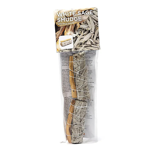 Weißer Salbei Smudge mit Palo Santo | 2er Set | Amstercharmed