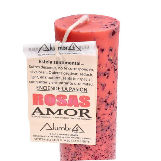 Handmade Rose Candle — Love, Passion & Finding Your Soulmate