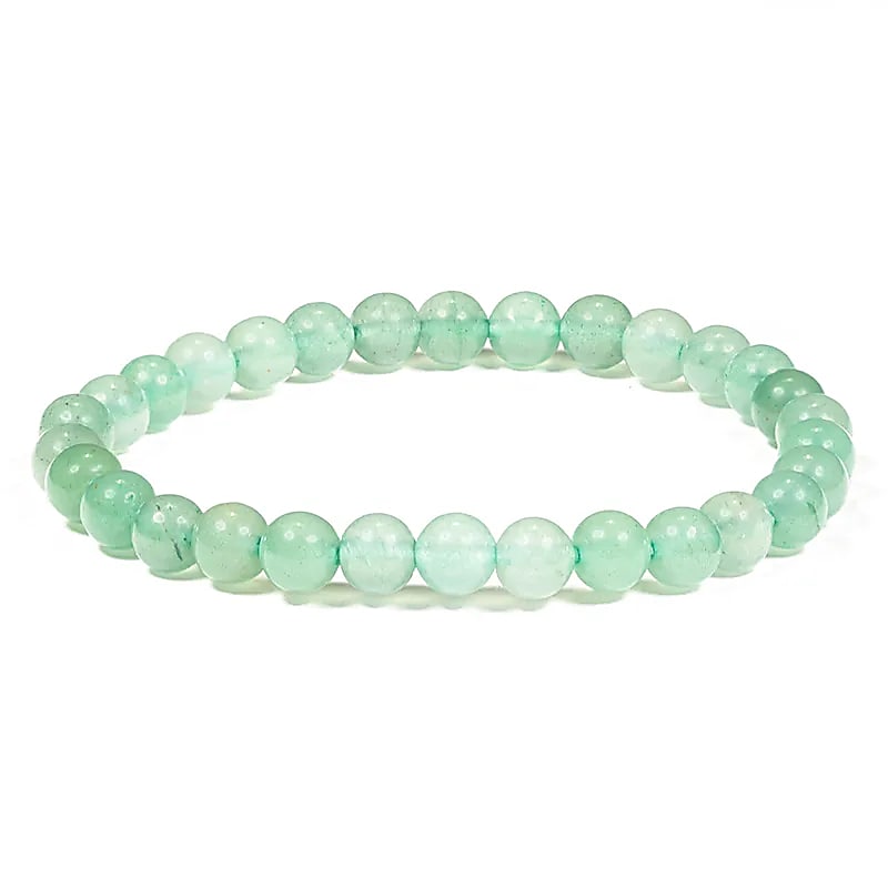 Bracelet aventurine Bead diameter cm ±0.6