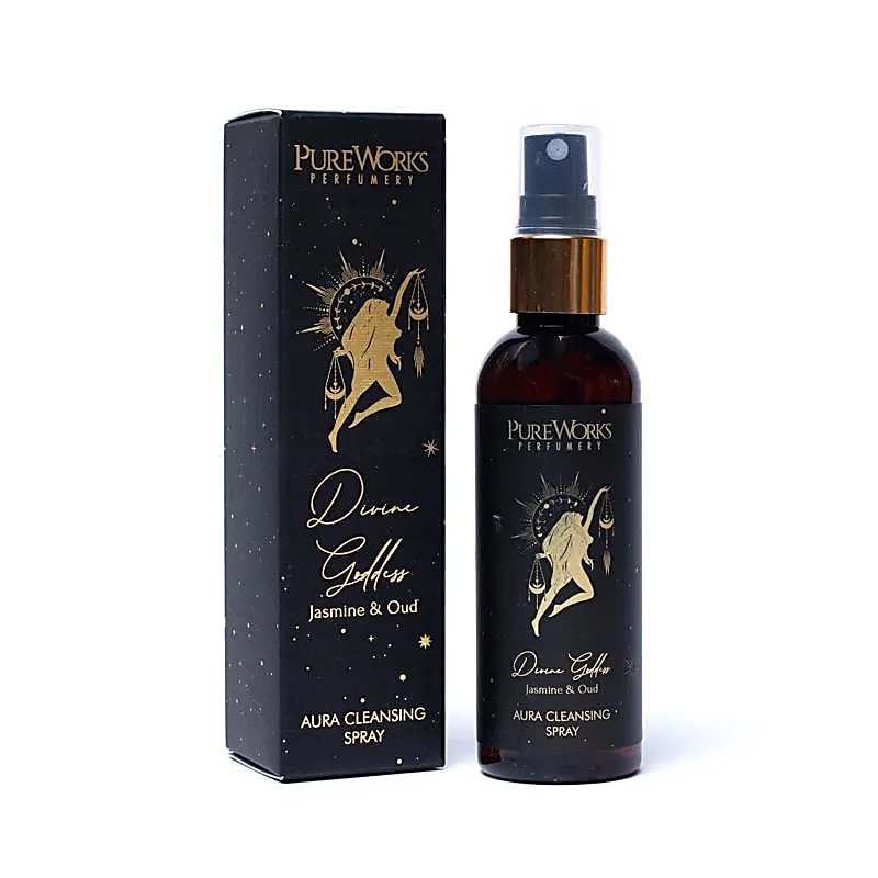 PureWorks Divine Goddess – Room Spray with Jasmine & Oud for Intuition & Creative Energy