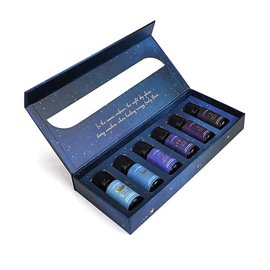 Carnatia Starry Spell Duftöl-Geschenkset – 6 Düfte in Geschenkbox