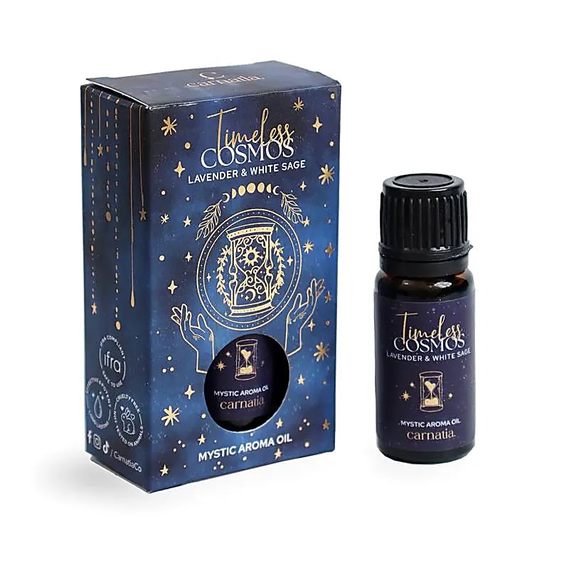 Timeless Cosmos Fragrance Oil – Lavender & White Sage | Carnatia Starry Spell