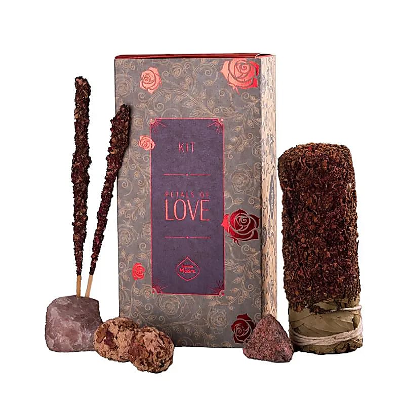 Sagrada Madre Gift Set | Petals of Love | Rose & Rose Quartz