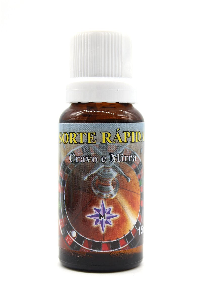 Essência Mandala Sorte Rápida 15ml – Kruidnagel & Mirre voor Snel Geluk