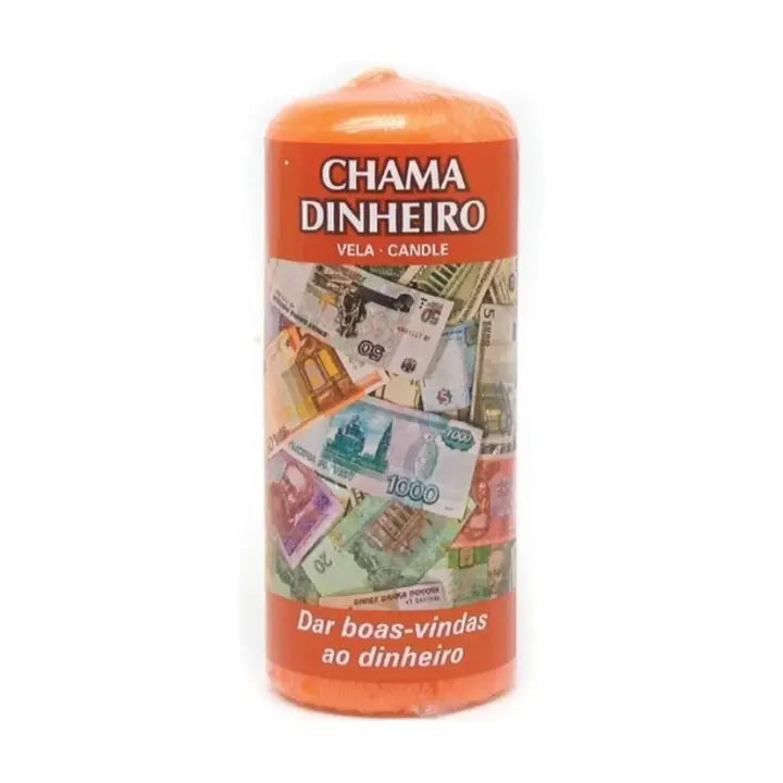 Geldflamme Kerze - Wohlstand