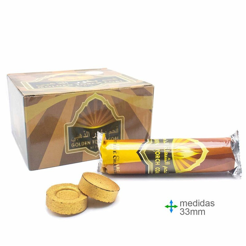 Houtskool Briquetten Chama Suave 33mm – 10 stuks per pakje