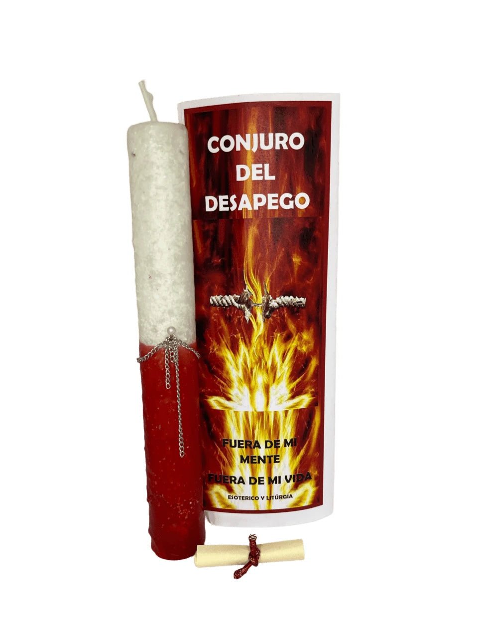 Conjuro Desapego Kerze – Ritualkerze für Loslassen & Emotionale Freiheit