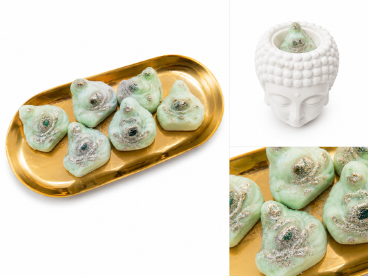 Life Loves Me™ Luxe Buddha Wax Melts voor Geluk, Voorspoed & Positieve Energie
