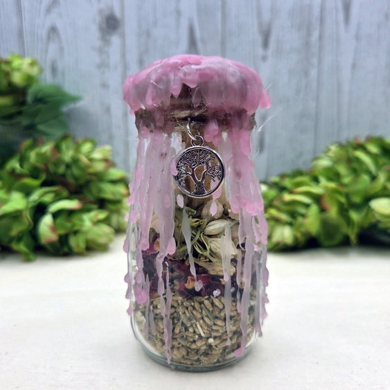 Self-Love Intention Jar Kit – Ritual for Inner Compassion & Empowerment | Amstercharmed