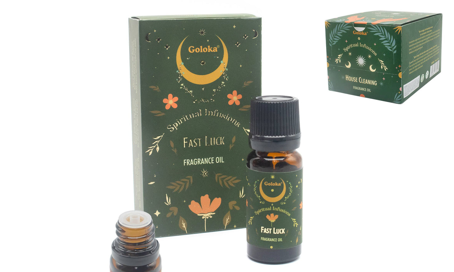 Goloka Fast Luck Geurolie 10ml – Snel Geluk Aantrekken & Kansen Grijpen