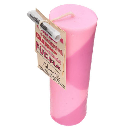 Handmade Soy Candle - Fuchsia & Temptation
