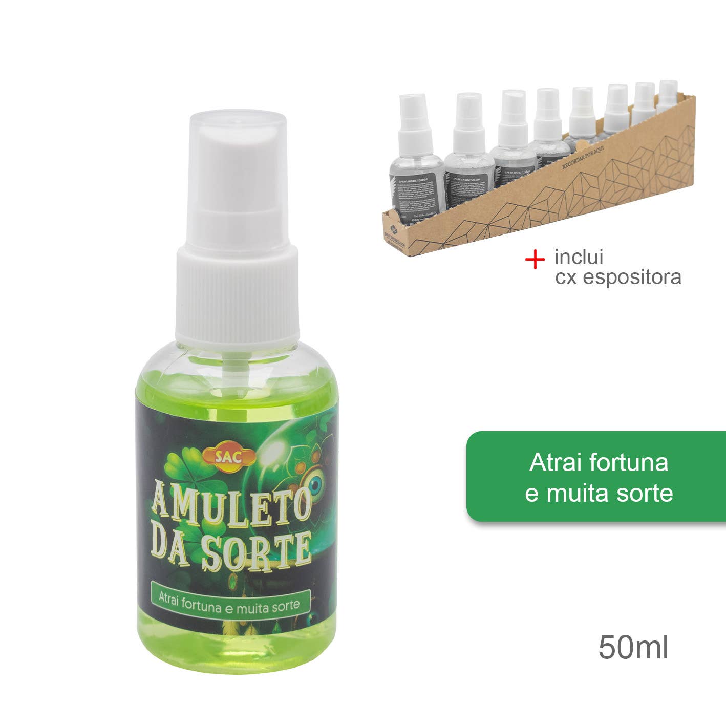 SAC Spray Geluksamulet 50ml – Geluk Aantrekken & Positieve Energie