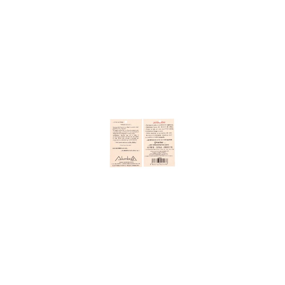 Handgemachte Sojakerze – Hafer & Glück