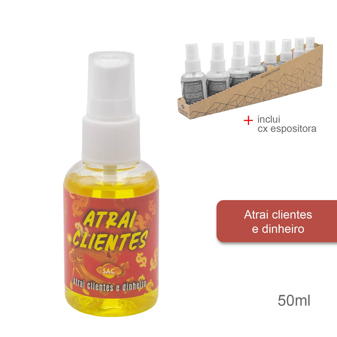 SAC Spray Trekt Klanten Aan 50ml – Zakelijk Succes & Meer Omzet