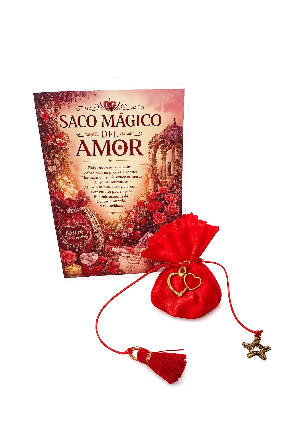 Amuleto Saco Mágico del Amor – Handgefertigter Zauberbeutel für Liebe & Anziehung