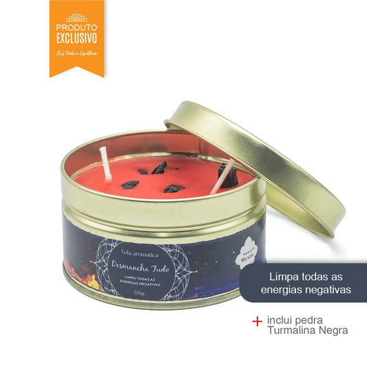 Natural Mystic All-Purpose Candle with Gemstones 120g – Esoterica Arte