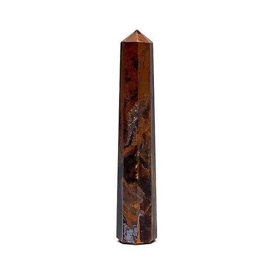 Tijgeroog obelisk Afmeting cm ± 7,5 - 10