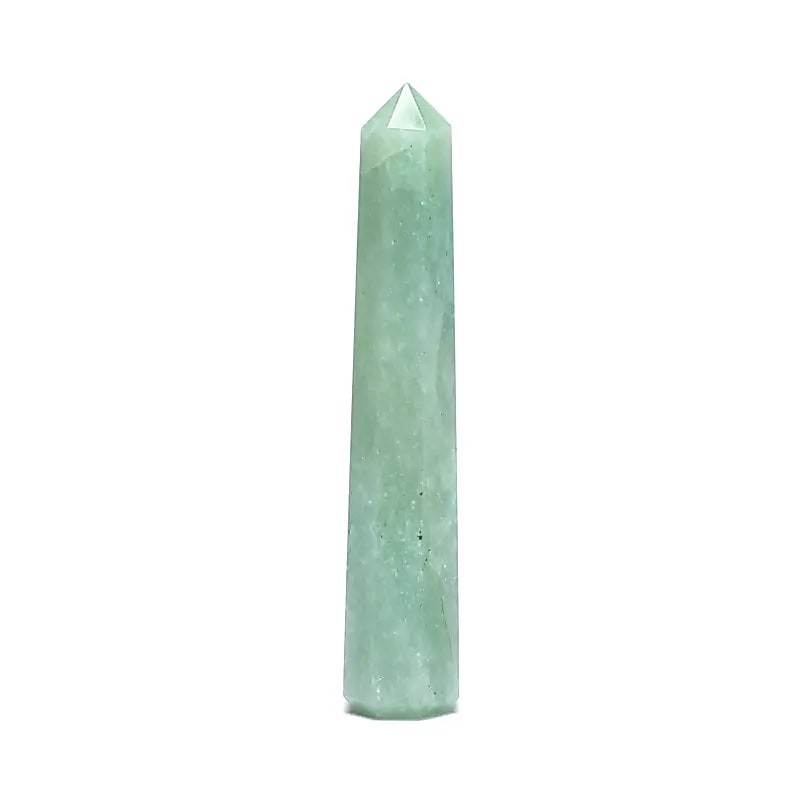 Groene aventurijn obelisk Afmeting cm ± 7 - 10