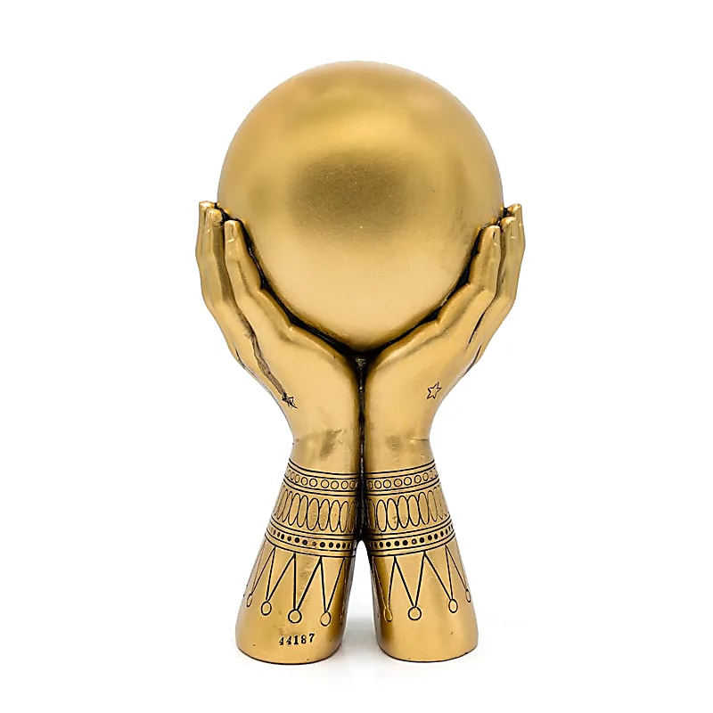 Deco Hände mit Allsehendem Auge goldfarben