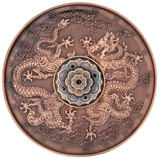 Räuchergefäß Drachen | Kupferfarben | Amstercharmed