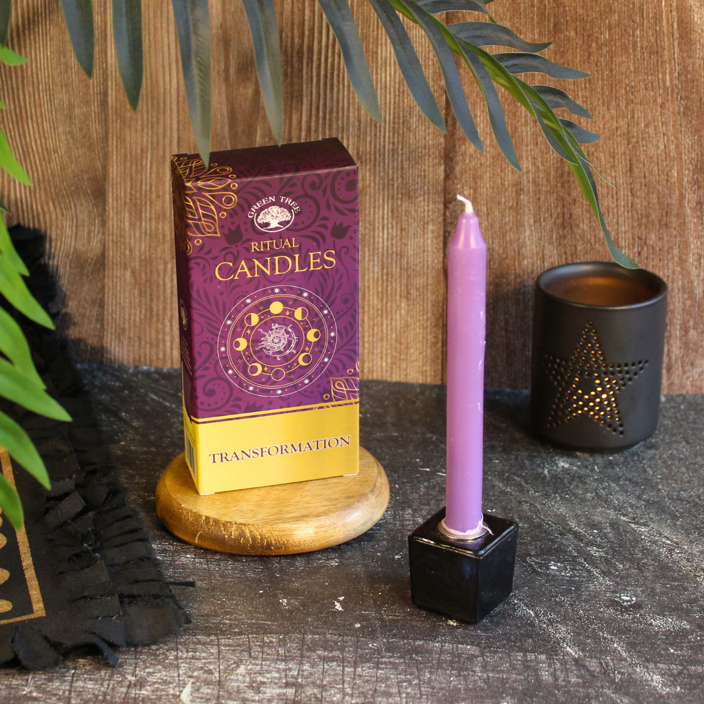 Green Tree Ritual Transformation Kerzen – Set mit 10