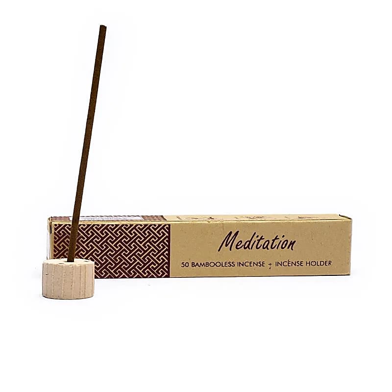 Herbal Incense without Bamboo Meditation | With Holder | Song of India