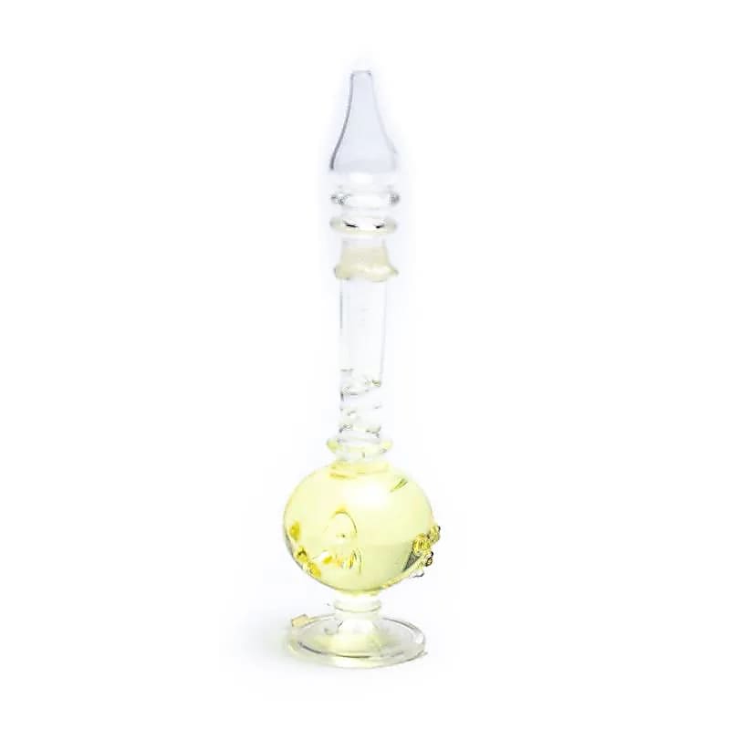 Jasmine Aromatic Oil – Hand-Blown Glass Bottle | Song of India