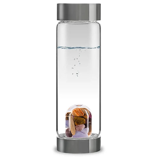 VitaJuwel ViA Five Elements – Edelsteinwasserflasche | Balance & Wachstum