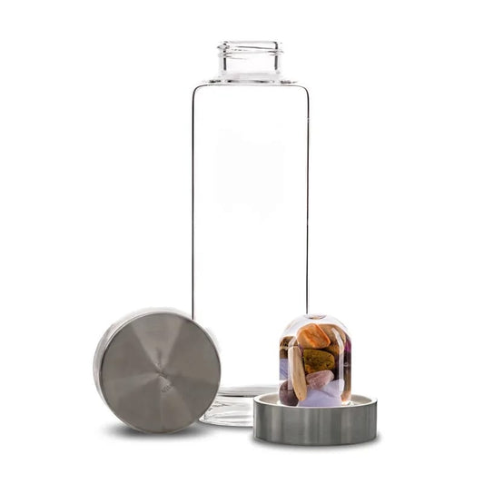VitaJuwel ViA Five Elements – Edelsteinwasserflasche | Balance & Wachstum