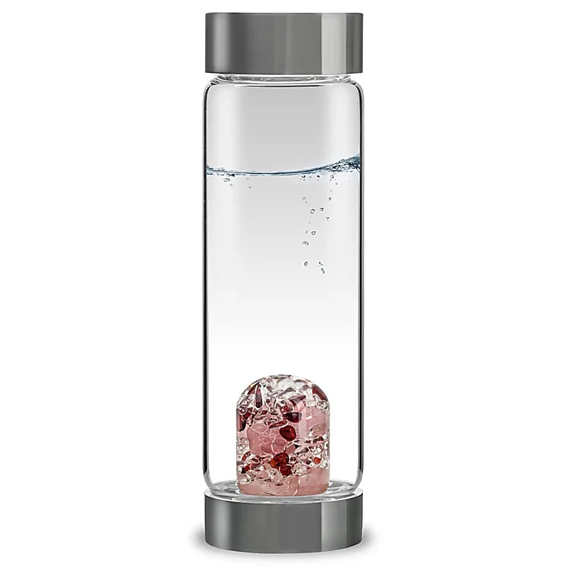 VitaJuwel ViA Love – Gemstone Water Bottle | Love, Passion & Harmony