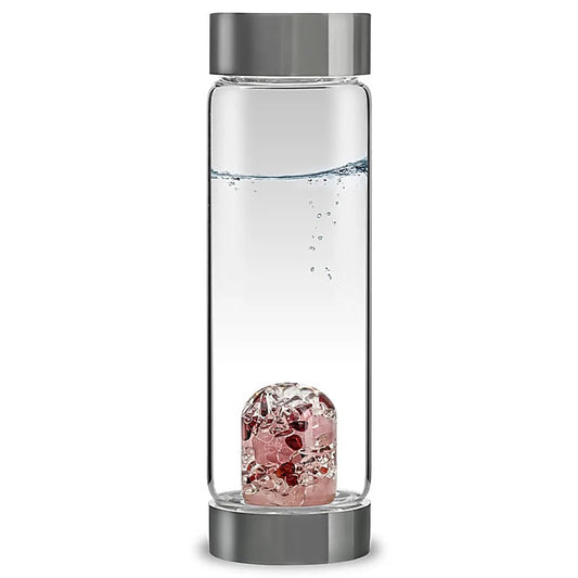 VitaJuwel ViA Love – Edelsteinwasserflasche | Liebe, Leidenschaft & Harmonie