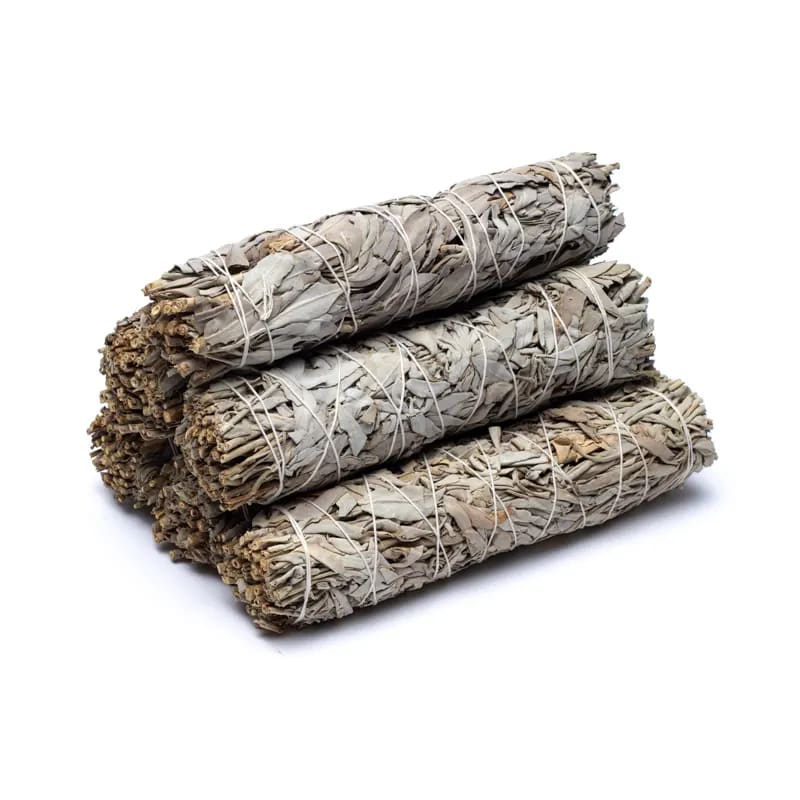 White Sage Smudge Bundle XL | Set of 6 in Basket