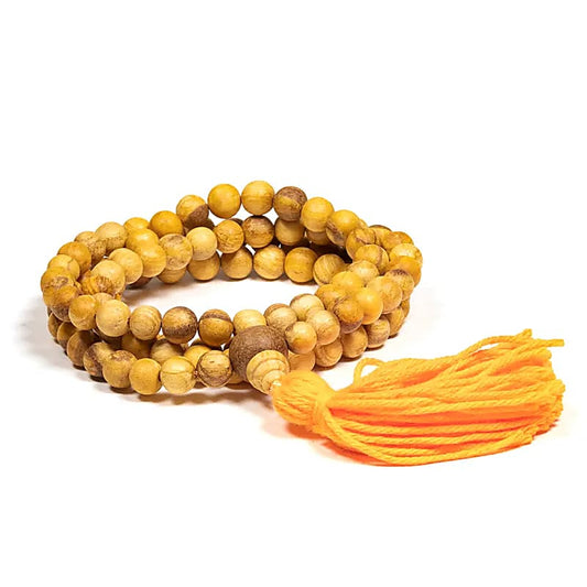 Palo Santo Mala | 108 Beads + Guru Bead | SERFOR Certified