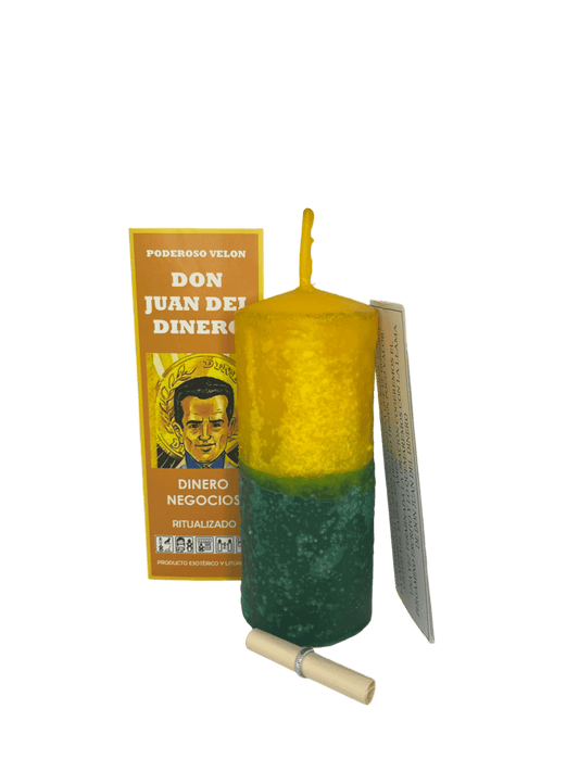 Juan del Dinero Ritual Candle — Money, Abundance & Economic Success