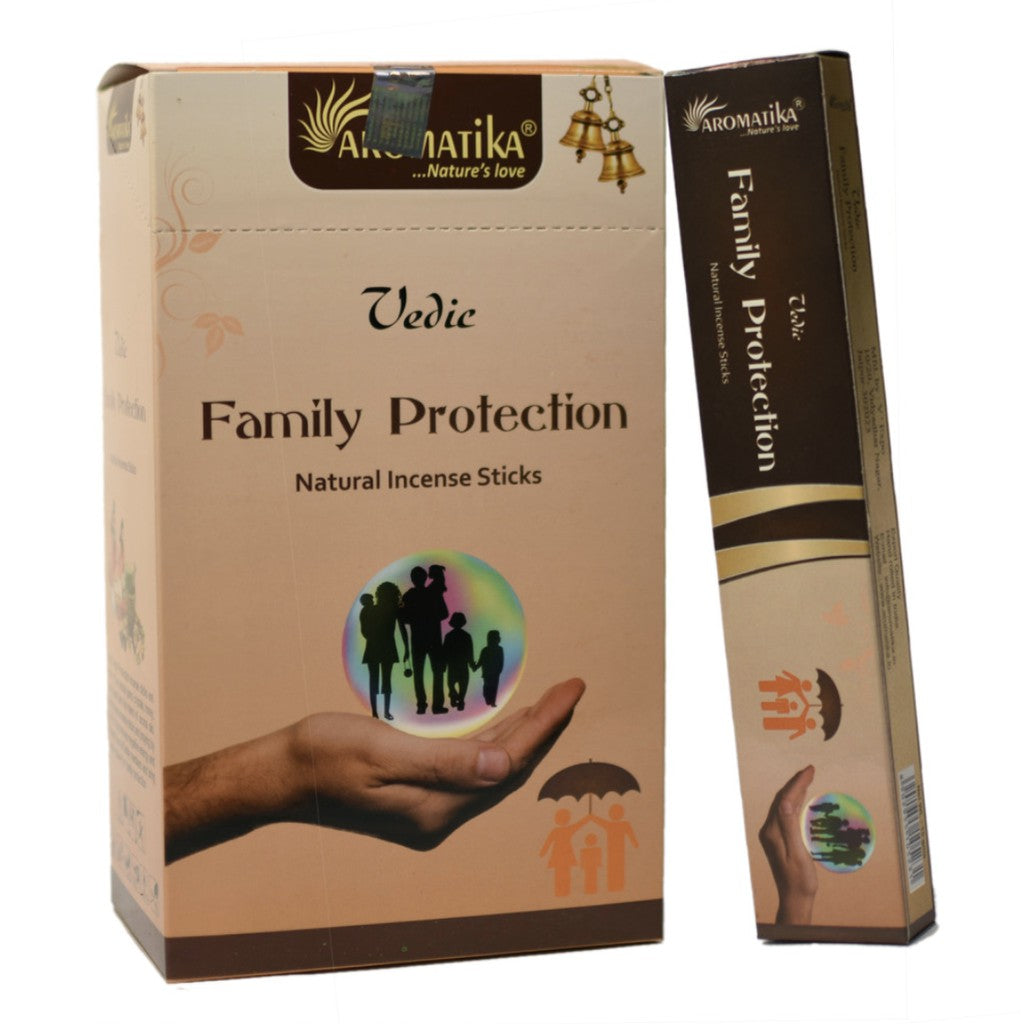 Vedic Incense Sticks Family Protection | Aromatika | Amstercharmed