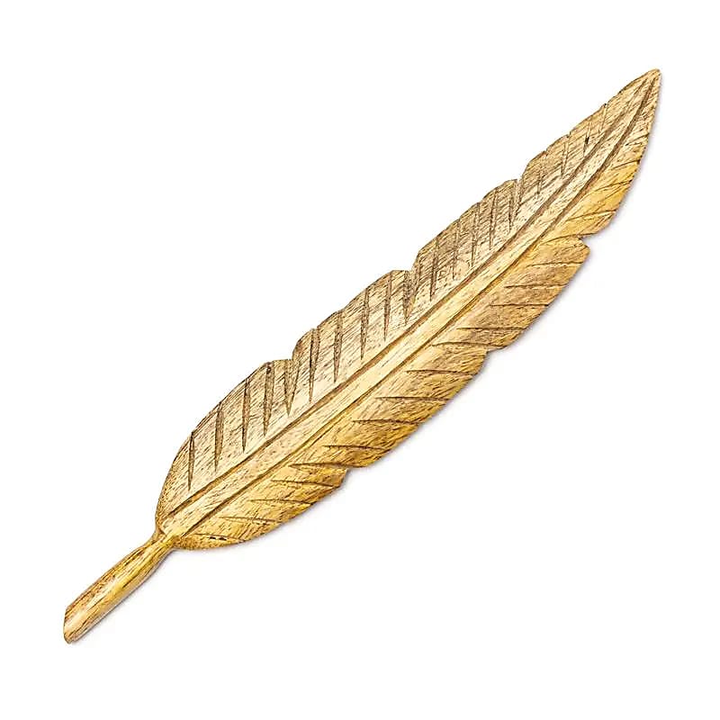 Mango Wood Smudge Feather | Smudging Ritual Accessory