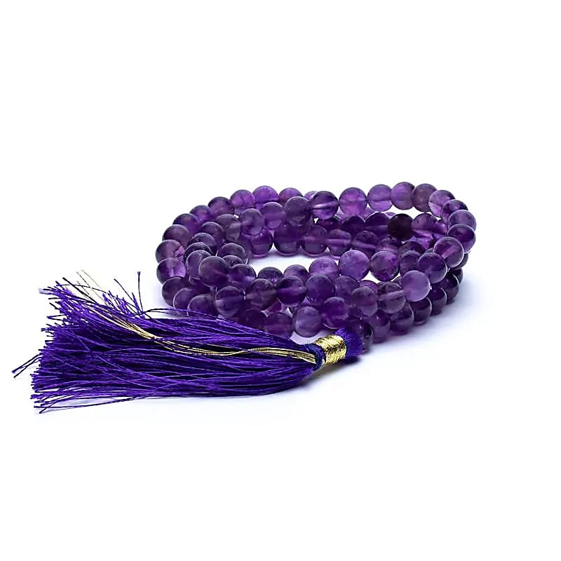 Amethyst Mala 108 beads
