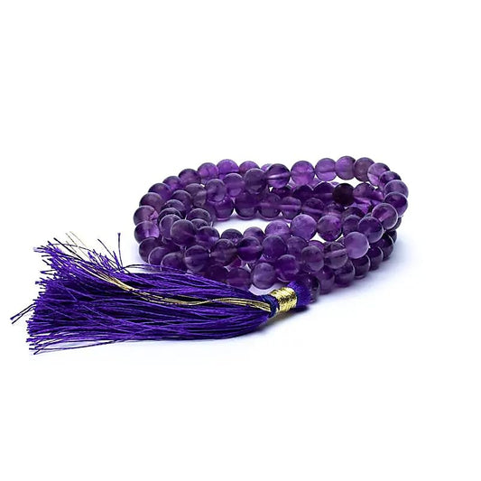 Amethyst Mala 108 beads