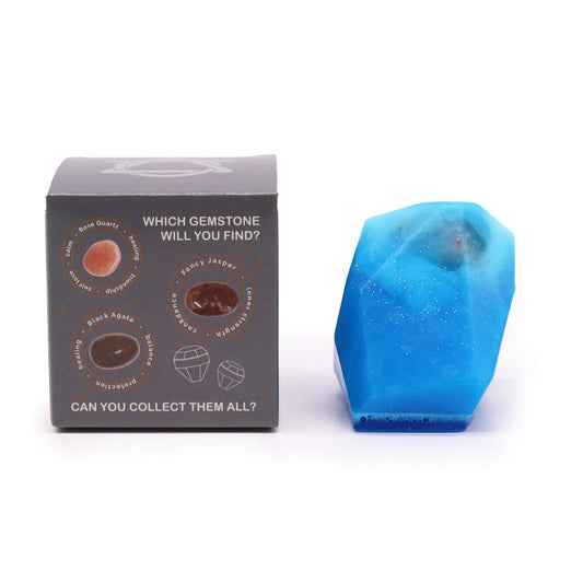Crystal Elemental Soap Water – Handmade with Hidden Crystal for Cleansing & Peace